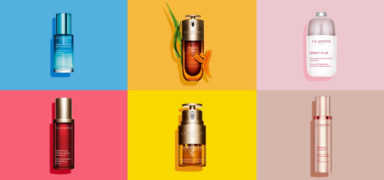 Clarins’ Most Beloved Serums